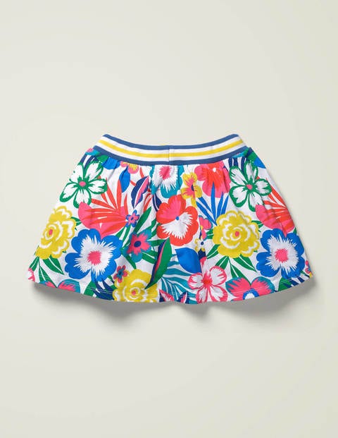 Jersey Skort - Multi Tropical Bloom Jersey Skort - Multi Tropical Bloom