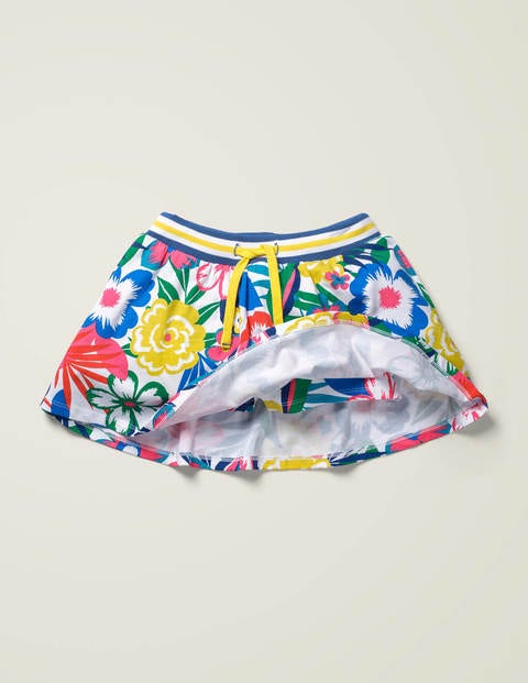 Jersey Skort - Multi Tropical Bloom Jersey Skort - Multi Tropical Bloom
