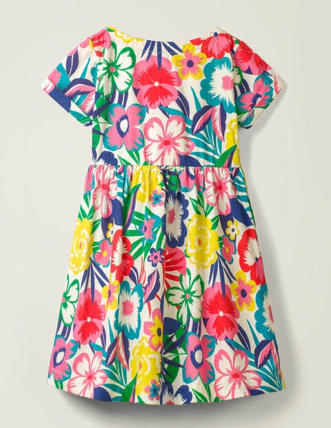 Fun Jersey Dress - Multi Tropical Bloom Fun Jersey Dress - Multi Tropical Bloom