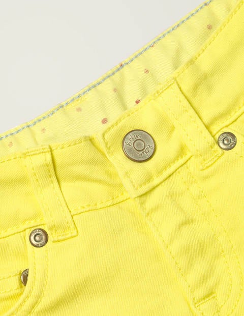 Denim Shorts - Lemon Zest Yellow Denim Shorts - Lemon Zest Yellow