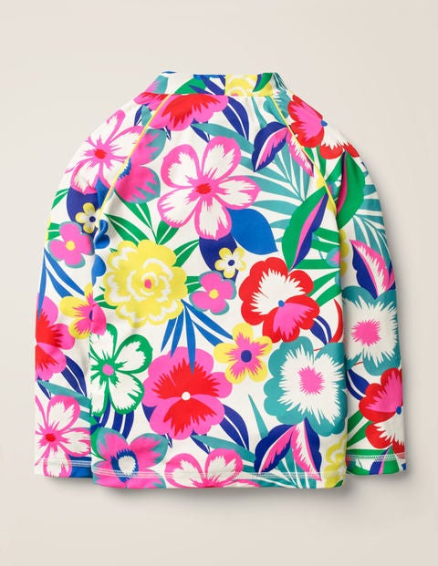 Long-Sleeved Rash Vest - Multi Tropical Bloom Long-Sleeved Rash Vest - Multi Tropical Bloom