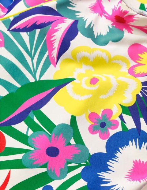 Long-Sleeved Rash Vest - Multi Tropical Bloom Long-Sleeved Rash Vest - Multi Tropical Bloom