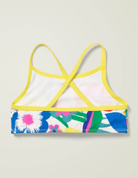 Patterned Bikini Top - Multi Tropical Bloom Patterned Bikini Top - Multi Tropical Bloom