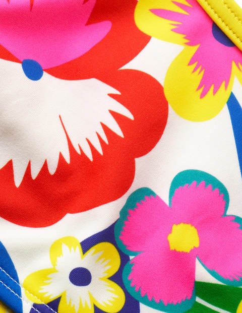 Patterned Bikini Top - Multi Tropical Bloom Patterned Bikini Top - Multi Tropical Bloom