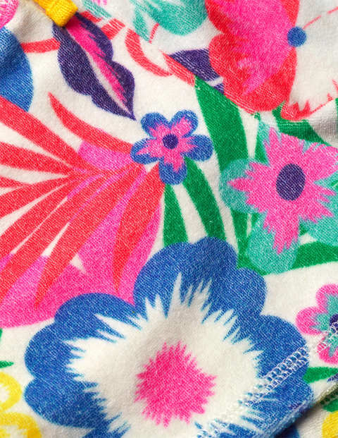 Towelling Shorts - Multi Tropical Bloom Towelling Shorts - Multi Tropical Bloom