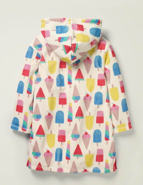 Fröhliches Frottee-Strandkleid - Bunt, Eiscreme Fröhliches Frottee-Strandkleid - Bunt, Eiscreme