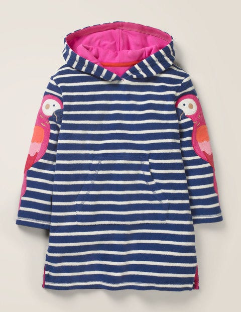 girls towelling beach dress