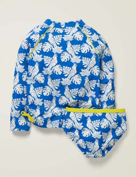 Printed Surf Set - Blue Oasis Parakeet Palm Printed Surf Set - Blue Oasis Parakeet Palm