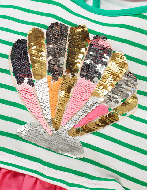 Sequin Colour Change Dress - Camelia Pink/ Green Shell Sequin Colour Change Dress - Camelia Pink/ Green Shell