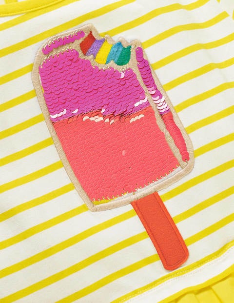 Sequin Colour Change Dress - Lemon Zest Ice Lolly Sequin Colour Change Dress - Lemon Zest Ice Lolly