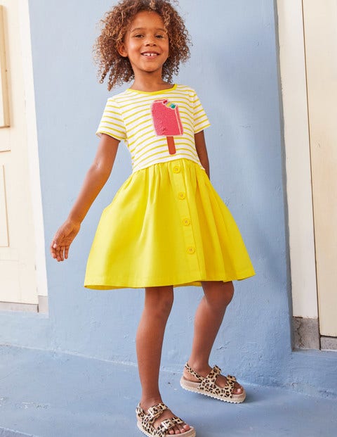 Sequin Colour Change Dress - Lemon Zest Ice Lolly Sequin Colour Change Dress - Lemon Zest Ice Lolly