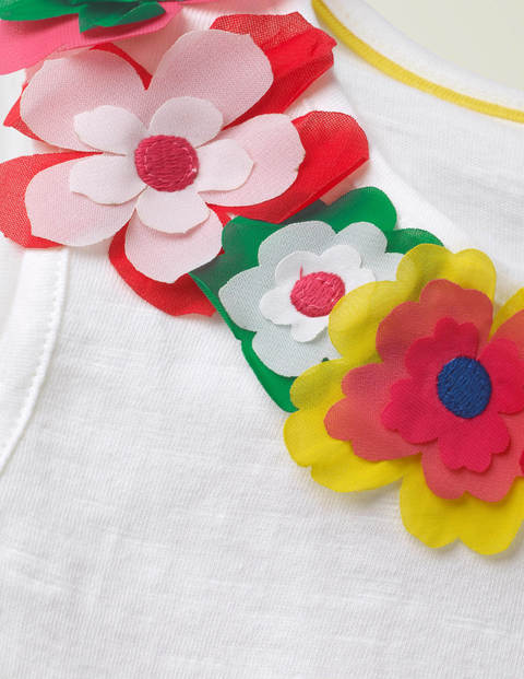 Flutter Flower Vest - White Flutter Flower Vest - White