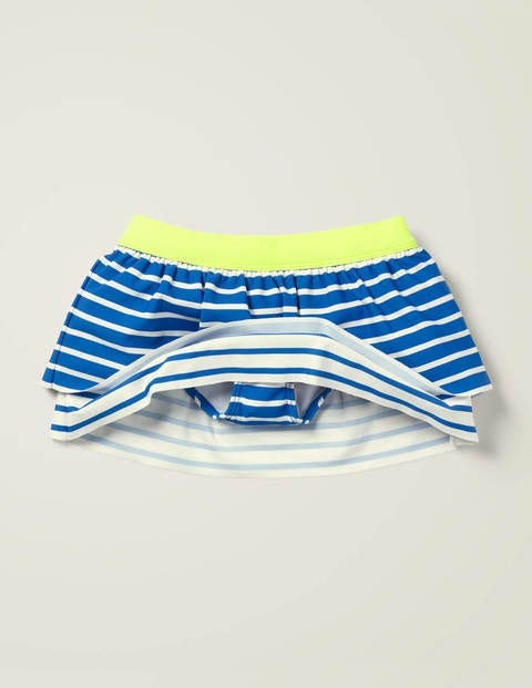 Patterned Swim Skirt - Bold Blue /Ivory Patterned Swim Skirt - Bold Blue /Ivory