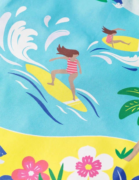 T-Shirt Mit Szenenmotiv - Corydalis Blue Beach T-Shirt Mit Szenenmotiv - Corydalis Blue Beach