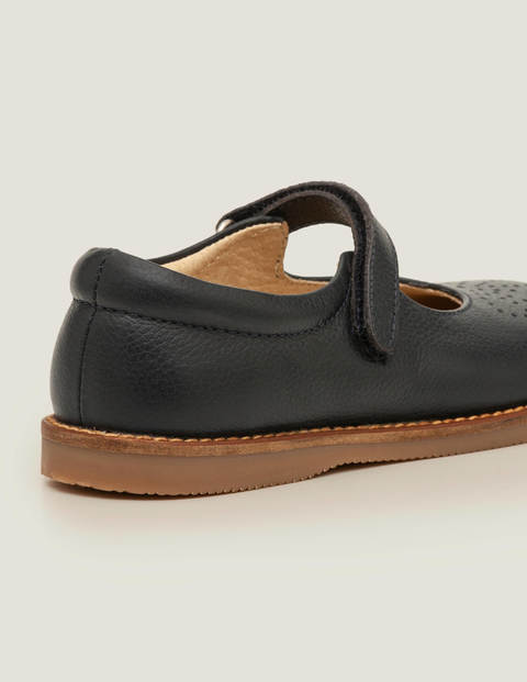 Leather Mary Janes - Navy Blue Leather Mary Janes - Navy Blue