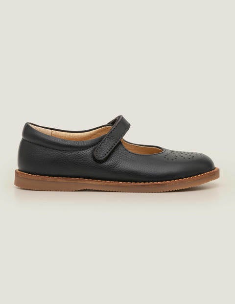 Leather Mary Janes - Navy Blue Leather Mary Janes - Navy Blue