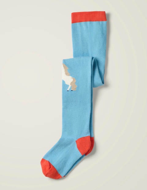 Patterned Tights - Cloudy Blue Patterned Tights - Cloudy Blue