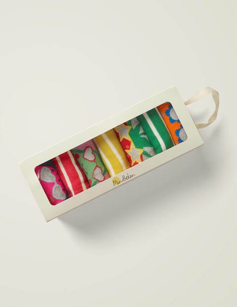 Box Mit Socken Im 7Er-Pack - Obstfreunde Box Mit Socken Im 7Er-Pack - Obstfreunde