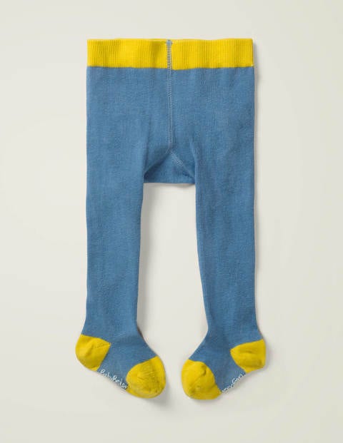 Strumpfhose Mit Rüschen - Meerblau Strumpfhose Mit Rüschen - Meerblau