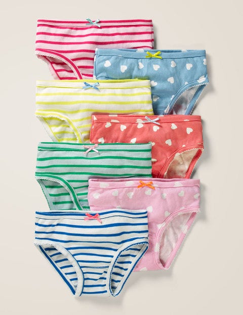 7 Pack Underwear - Scattered Heart | Boden US