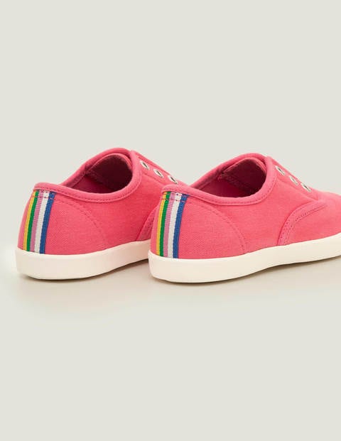 Leinenschuhe Ohne Schnürsenkel - Helles Pink Leinenschuhe Ohne Schnürsenkel - Helles Pink