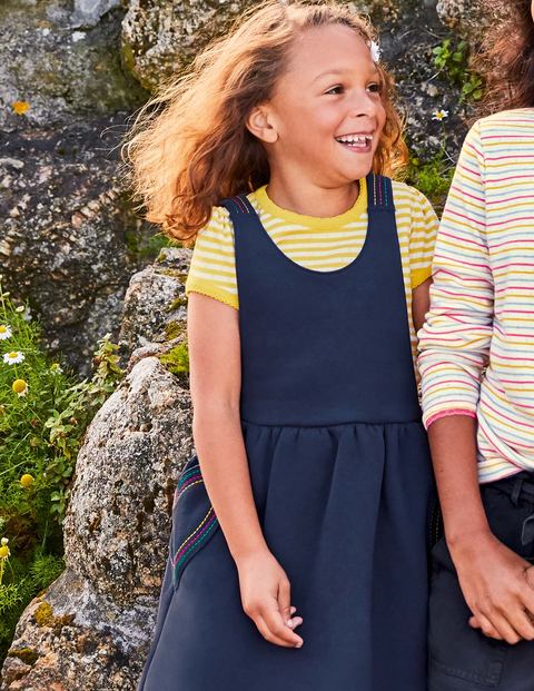 Short-Sleeved Pointelle Top - Daffodil Yellow/Ivory Short-Sleeved Pointelle Top - Daffodil Yellow/Ivory