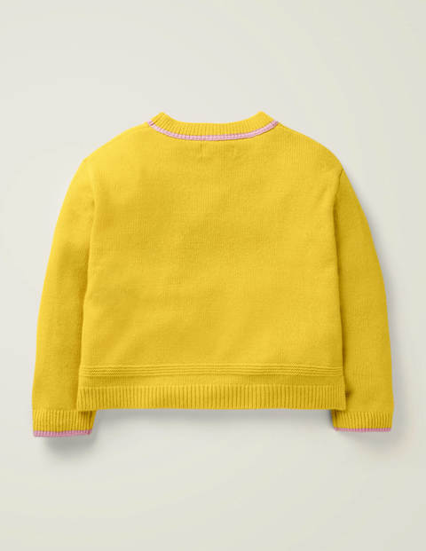 Textured Knit Jumper - Daffodil Yellow Textured Knit Jumper - Daffodil Yellow
