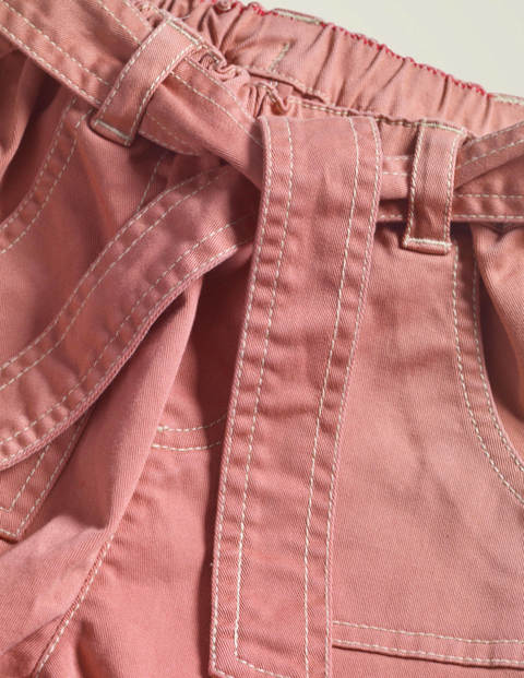 Cargo Trousers - Dusky Rose Pink Cargo Trousers - Dusky Rose Pink