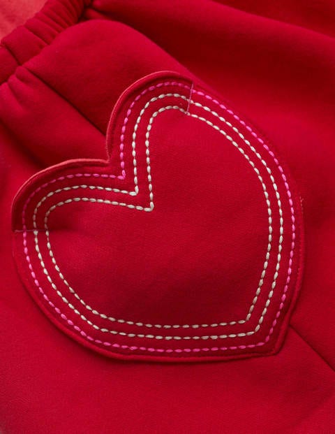 Heart Pocket Cosy Pinafore - Summer Poppy Red Heart Pocket Cosy Pinafore - Summer Poppy Red