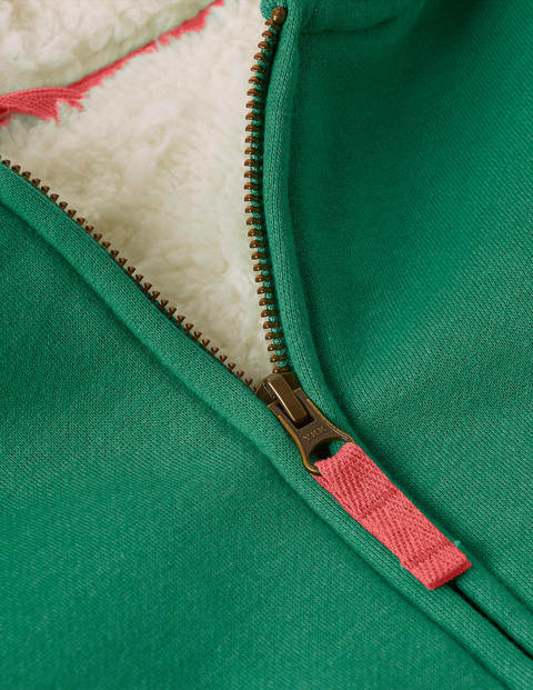 Hoodie Mit Kuscheligem Futter - Paradiesgrün Hoodie Mit Kuscheligem Futter - Paradiesgrün