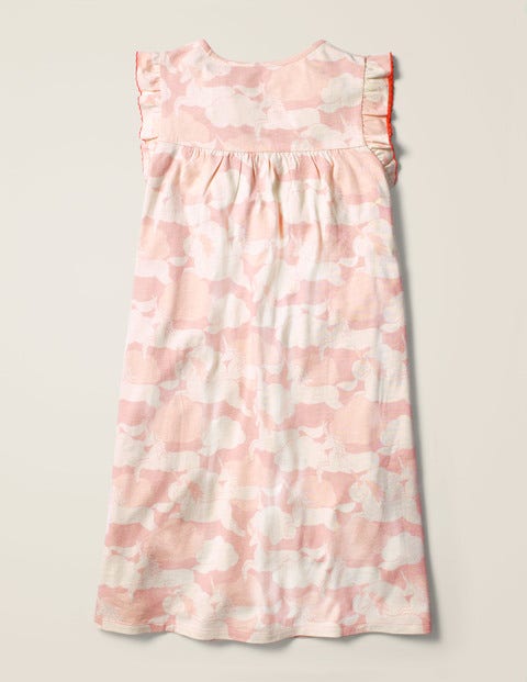 Printed Nightie - Provence Pink Unicorn Sky Printed Nightie - Provence Pink Unicorn Sky