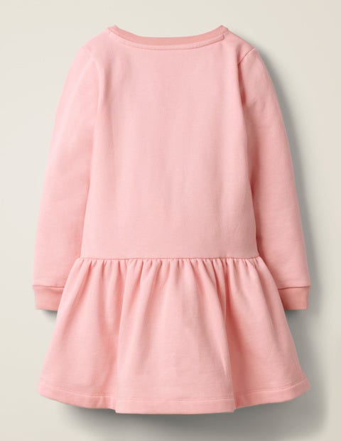 Cosy Appliqué Dress - Boto Pink Marl Cosy Appliqué Dress - Boto Pink Marl
