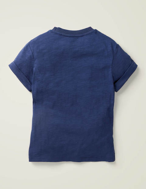 Fun Logo T-Shirt - College Navy Space Cat Fun Logo T-Shirt - College Navy Space Cat