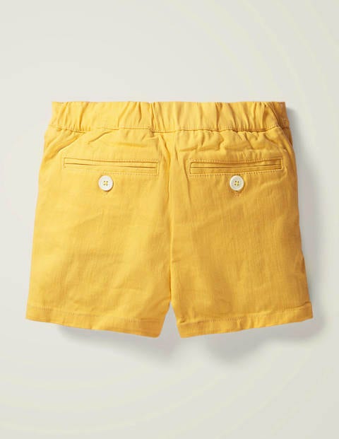 Matrosenshorts Mit Knopfverschluss Vorne - Narzissengelb Matrosenshorts Mit Knopfverschluss Vorne - Narzissengelb