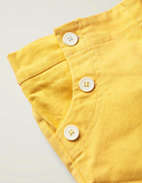 Matrosenshorts Mit Knopfverschluss Vorne - Narzissengelb Matrosenshorts Mit Knopfverschluss Vorne - Narzissengelb