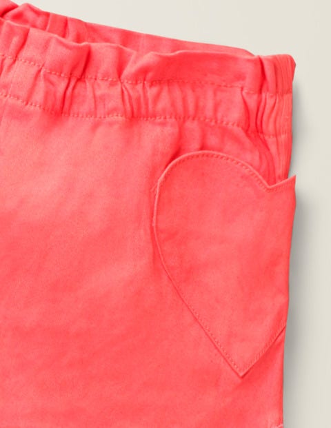 Heart Pocket Shorts - Coral Reef Pink Heart Pocket Shorts - Coral Reef Pink