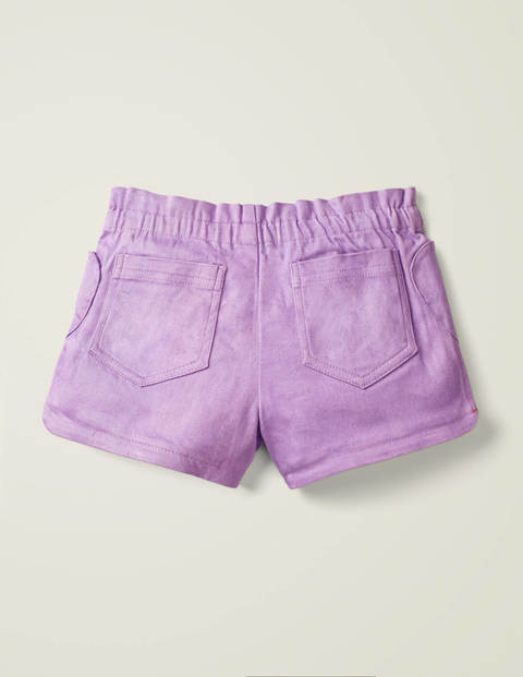 Heart Pocket Shorts - Cool Violet Purple Heart Pocket Shorts - Cool Violet Purple