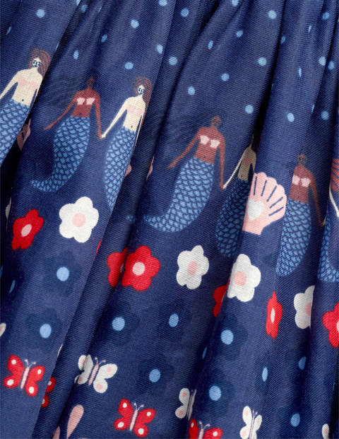 Maritime Printed Dress - College Navy Mermaid Maritime Printed Dress - College Navy Mermaid