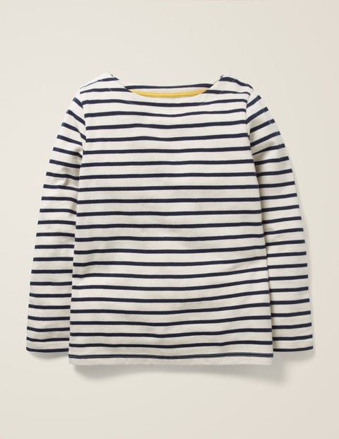 Everyday Breton - Ivory/College Navy Everyday Breton - Ivory/College Navy