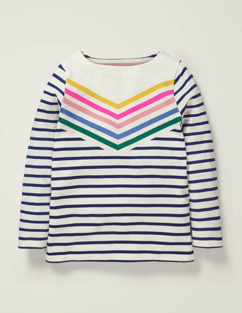 Everyday Breton - Rainbow Chevron Stripe Everyday Breton - Rainbow Chevron Stripe