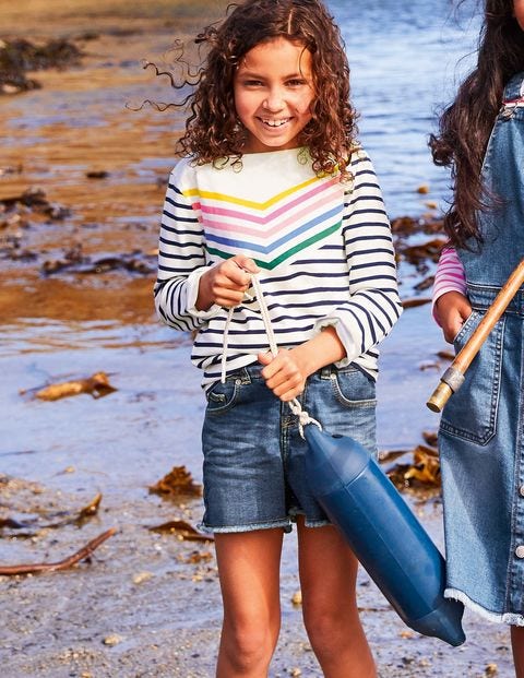Everyday Breton - Rainbow Chevron Stripe Everyday Breton - Rainbow Chevron Stripe