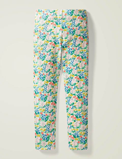 Fun Leggings - Ivory Spring Floral Fun Leggings - Ivory Spring Floral