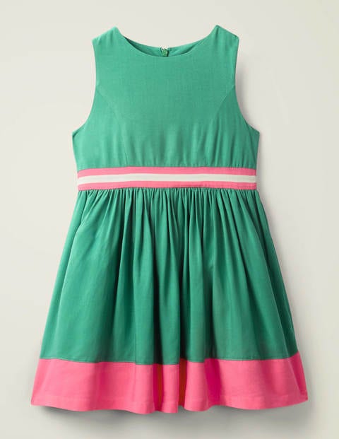 Sporty Woven Dress - Herb Green Sporty Woven Dress - Herb Green
