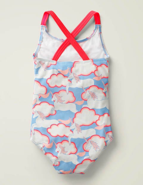 Cross-back Swimsuit - Unicorn Clouds Cross-back Swimsuit - Unicorn Clouds
