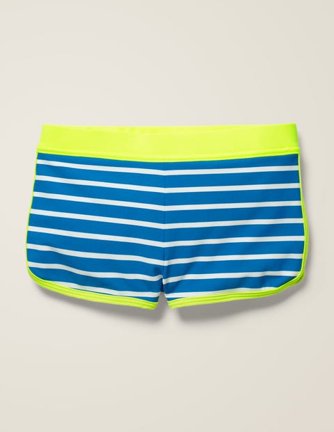 Swim Shorts - Bold Blue/Ivory