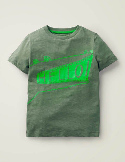 Mouthy Animals T-Shirt - Herb Green Crocodile Mouthy Animals T-Shirt - Herb Green Crocodile