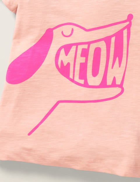 Mouthy Animals T-Shirt - Provence Dusty Pink Dog Mouthy Animals T-Shirt - Provence Dusty Pink Dog