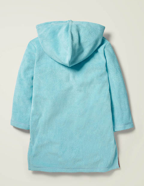 Robe De Plage Fun En Éponge - Scène bleu céleste clair Robe De Plage Fun En Éponge - Scène bleu céleste clair