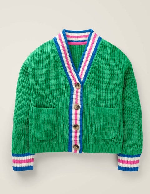 V-Neck Cardigan - Rich Emerald Green V-Neck Cardigan - Rich Emerald Green