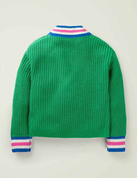 V-Neck Cardigan - Rich Emerald Green V-Neck Cardigan - Rich Emerald Green